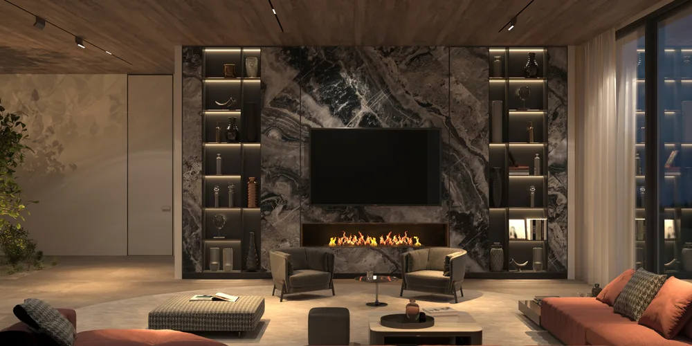 fireplace wall ideas