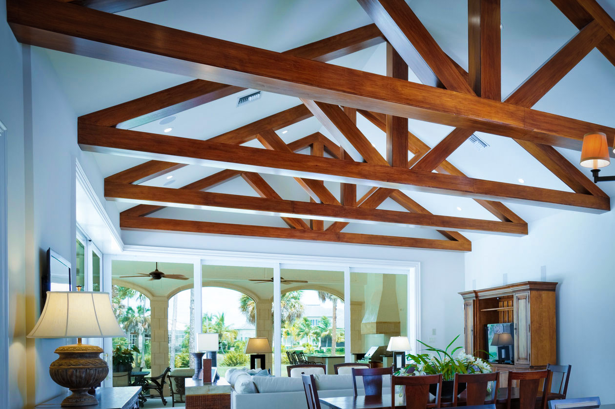 Faux-wood-beam