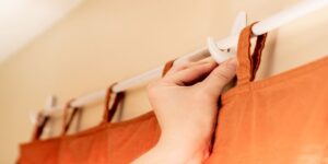How to Hang Curtains Without Drilling